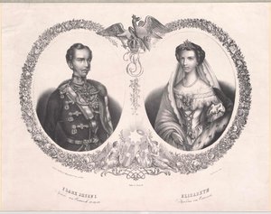 Itävallan keisari Franz Joseph I tekijältä Artist Unknown
