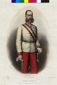 Itävallan keisari Franz Joseph I tekijältä Artist Unknown