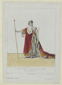 Ranskan keisari Napoleon I Bonaparte tekijältä Artist Unknown