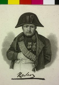 Ranskan keisari Napoleon I Bonaparte tekijältä Artist Unknown