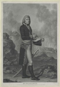 Ranskan keisari Napoleon I Bonaparte tekijältä Artist Unknown