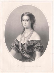 Ranskan keisarinna Eugenie tekijältä Artist Unknown