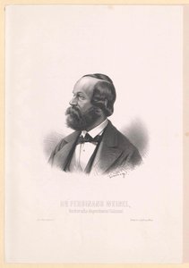 Ferdinand Weigel (painettu) tekijältä Artist Unknown