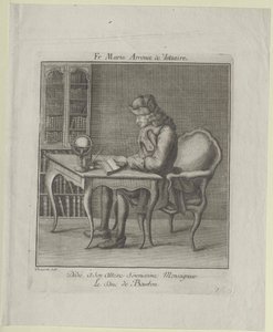 Fran006f0069s Marie Arouet Voltaire tekijältä Artist Unknown