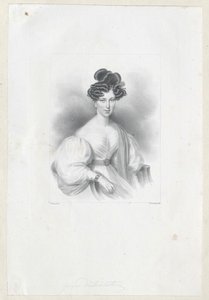 Gabriele kreivitär Wratislaw von Mitrowitz tekijältä Artist Unknown