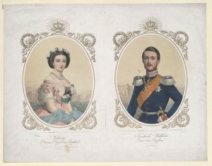 Saksan keisari ja Preussin kuningas Friedrich III tekijältä Artist Unknown