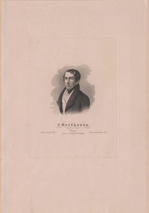 Giacomo Meyerbeer (painettu) tekijältä Artist Unknown