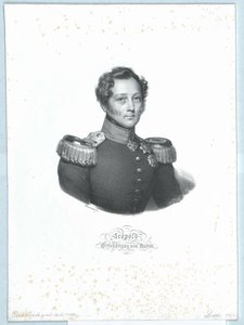 Badenin suurherttua Leopold (tulosta) tekijältä Artist Unknown