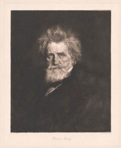 Hermann von Lingg (painettu) tekijältä Artist Unknown