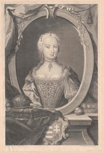 Pyhän Rooman keisarinna Maria Theresia tekijältä Artist Unknown