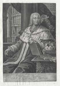 Johann Friedrich Carl kreivi Ostein tekijältä Artist Unknown