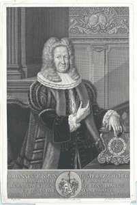 Johann Sigismund Holzschuher Aspachista ja Harrlachista. tekijältä Artist Unknown