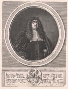Johann Wolfgang Gruenewald (painettu) tekijältä Artist Unknown