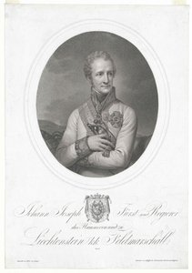 Johann Liechtensteinin kreivi tekijältä Artist Unknown