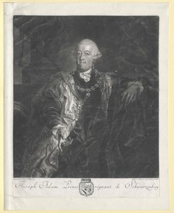 Joseph Adam Johann Nepomuk kreivi von Schwarzenberg (huippu) tekijältä Artist Unknown