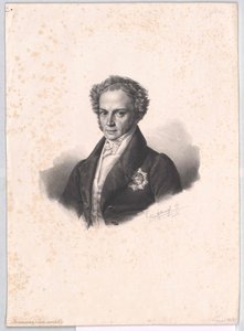 Joseph Ludwig Armanspergin kreivi (tulosta) tekijältä Artist Unknown