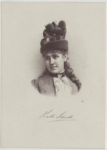 Katharina Schratt (tulosta) tekijältä Artist Unknown