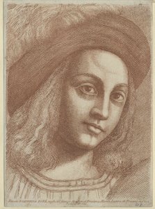 Katharina von Bora (painettu) tekijältä Artist Unknown