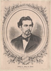 Baijerin kuningas Ludvig II tekijältä Artist Unknown