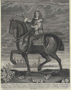 Tanskan kuningas Frederick III tekijältä Artist Unknown