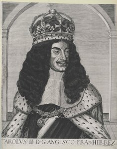 Englannin kuningas Kaarle II tekijältä Artist Unknown