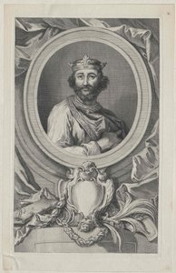 Englannin kuningas Edward I (painettu) tekijältä Artist Unknown