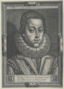 Ranskan kuningas Ludvig XIII tekijältä Artist Unknown