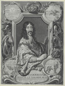 Ranskan kuningas Ludvig XIII tekijältä Artist Unknown
