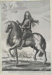 Ranskan kuningas Ludvig XIV tekijältä Artist Unknown