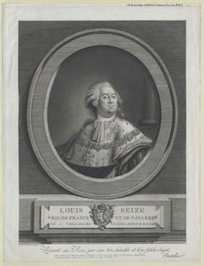 Ranskan kuningas Ludvig XVI tekijältä Artist Unknown