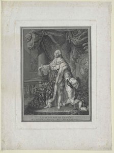 Ranskan kuningas Ludvig XVI tekijältä Artist Unknown