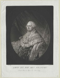 Ranskan kuningas Ludvig XVI tekijältä Artist Unknown