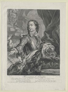Ranskan kuningas Ludvig XV tekijältä Artist Unknown