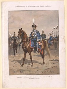 Italian kuningas Humbert I tekijältä Artist Unknown