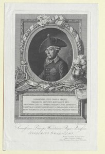 Preussin kuningas Frederic II tekijältä Artist Unknown