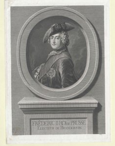 Preussin kuningas Frederic II tekijältä Artist Unknown