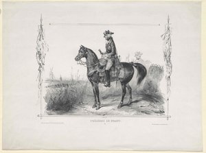 Preussin kuningas Friedrich II tekijältä Artist Unknown