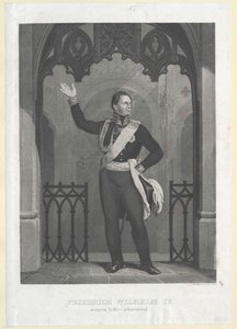 Preussin kuningas Fredrik Vilhelm IV tekijältä Artist Unknown