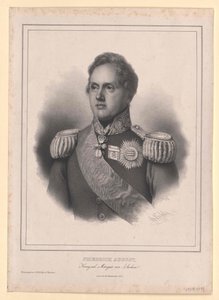 Saksin kuningas Frederic August II tekijältä Artist Unknown