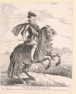 Espanjan kuningas Philipp III tekijältä Artist Unknown