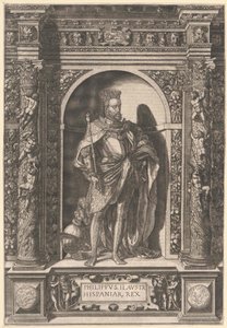 Espanjan kuningas Philipp II tekijältä Artist Unknown