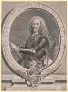 Espanjan kuningas Philipp V. tekijältä Artist Unknown