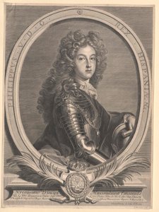 Espanjan kuningas Philipp V. tekijältä Artist Unknown