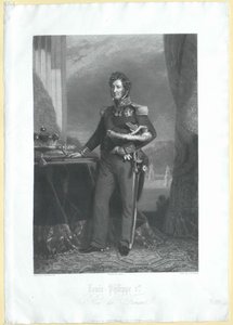 Ranskan kuningas Louis Philipp tekijältä Artist Unknown
