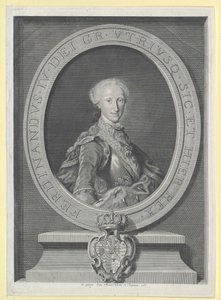 Kahden Sisilian kuningas Ferdinand I tekijältä Artist Unknown