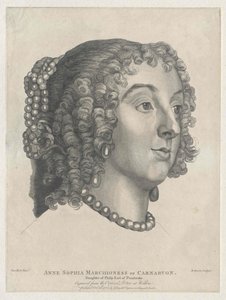 Lady Anna Sophia Herbert tekijältä Artist Unknown
