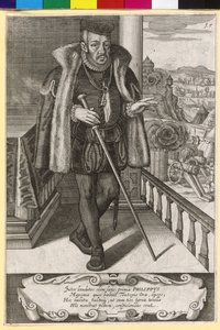 Hessenin maakreivi Philipp I aatelinen tekijältä Artist Unknown