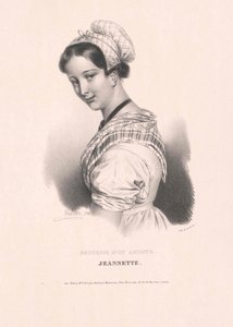 Asui noin vuonna 1826 Jeannette tekijältä Artist Unknown