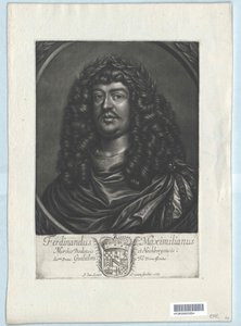Baden-Badenin markkuri Ferdinand Maximilian tekijältä Artist Unknown
