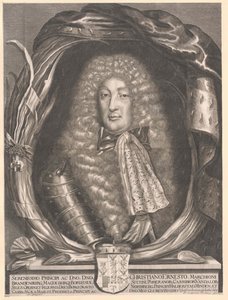 Brandenburg-Bayreuthin markkuri Christian Ernst (tulosta) tekijältä Artist Unknown